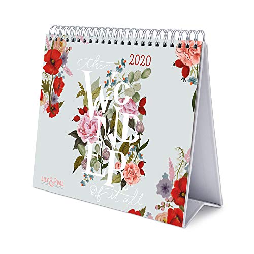 Erik® Lily&Val Deluxe Tischkalender 2020 (17x20 cm) von Erik