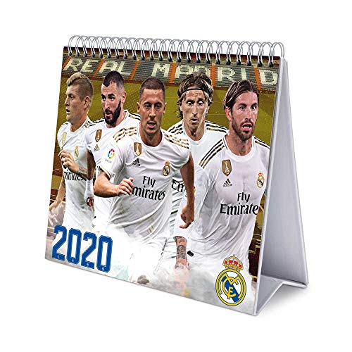 Erik® Real Madrid Deluxe Tischkalender 2020 (17x20 cm) von Erik