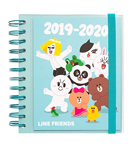 Schülerkalender 2019/2020 Tag Seite M Line Friends von Erik