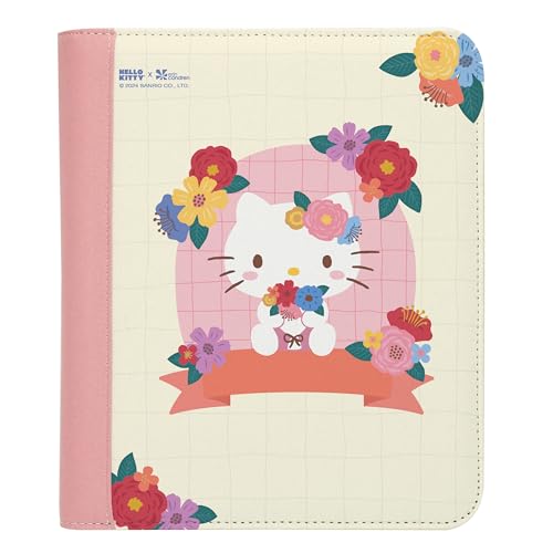 Erin Condren Planer-Folio, 17,8 x 22,9 cm – Dusty Rose Folio mit Hello Kitty Blushing Bouquet, klassisches buntes Design, tragbares Organisationssystem für Planer, Notizbücher oder Tagebücher, Erin Condren Planer-Folio, 17,8 x 22,9 cm – Dusty Rose Folio mit Hello Kitty Blushing Bouquet, klassisches buntes Design, tragbares Organisationssystem für Planer, Notizbücher oder Tagebücher, von Erin Condren