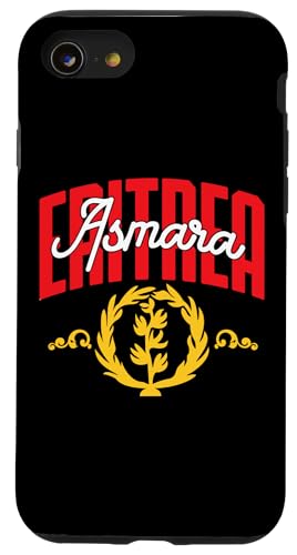 Asmara Eritrea mit Eritrea Emblem Eritrea Unabhängigkeitstag Hülle für iPhone SE (2020) / 7 / 8 von Eritrea Teez