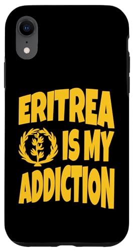 Eritrea Is My Addiction Love Eritrea Flagge Karte Unabhängigkeit Hülle für iPhone XR Eritrea Is My Addiction Love Eritrea Flagge Karte Unabhängigkeit Hülle für iPhone XR von Eritrea Teez