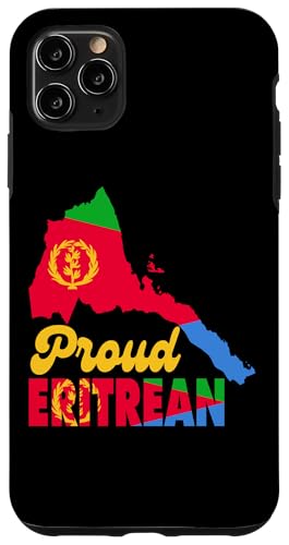 Stolze Eritreische Liebe Eritrea Flagge Karte Eritrea Unabhängigkeit Hülle für iPhone 11 Pro Max von Eritrea Teez