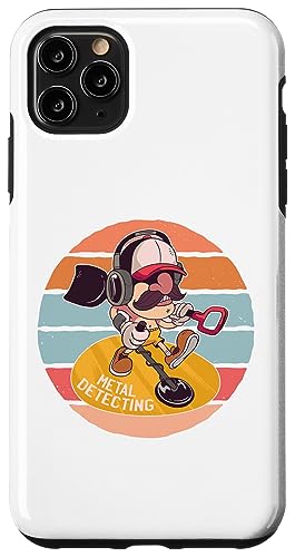 Erkennen von Cartoon Man Treasure Hunters Hobby Kopfhörer Hülle für iPhone 11 Pro Max von Erkennen von Cartoon Man Treasure Hunters Hobby
