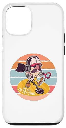 Erkennen von Cartoon Man Treasure Hunters Hobby Kopfhörer Hülle für iPhone 12/12 Pro von Erkennen von Cartoon Man Treasure Hunters Hobby