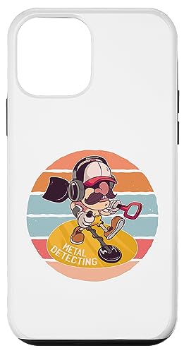 Erkennen von Cartoon Man Treasure Hunters Hobby Kopfhörer Hülle für iPhone 12 mini von Erkennen von Cartoon Man Treasure Hunters Hobby