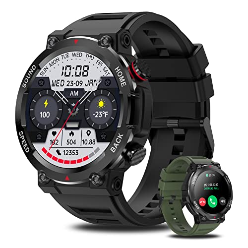 Erkwei Smartwatch for Men Fitness Watch with SpO2 Blood Pressure Monitor von Erkwei