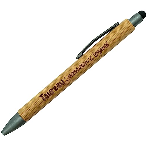Ernestine - Bambus-Stift mit Touchscreen, Sternzeichen, personalisierbar, originell, Geschenk, personalisierbar, Motiv Astro, Tierkreiszeichen, originelles Geschenk für Astrologie, Stift für Herren Ernestine - Bambus-Stift mit Touchscreen, Sternzeichen, personalisierbar, originell, Geschenk, personalisierbar, Motiv Astro, Tierkreiszeichen, originelles Geschenk für Astrologie, Stift für Herren von Ernestine