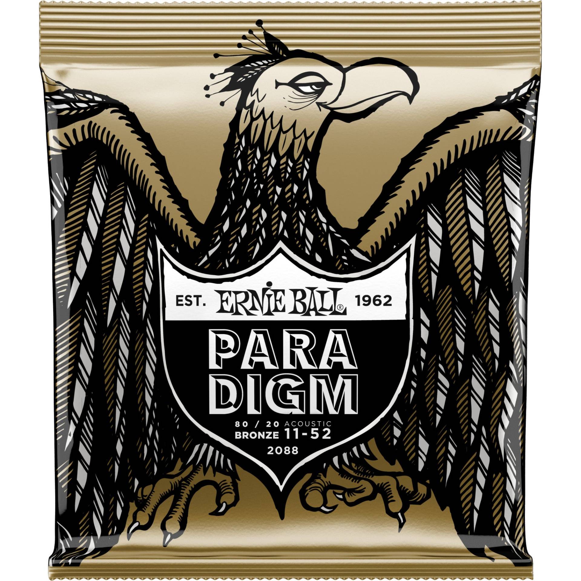 Ernie Ball 2088 Paradigm Light 80/20 Bronze 011 - 052 Saitensatz Ernie Ball 2088 Paradigm Light 80/20 Bronze 011 - 052 Saitensatz von Ernie Ball