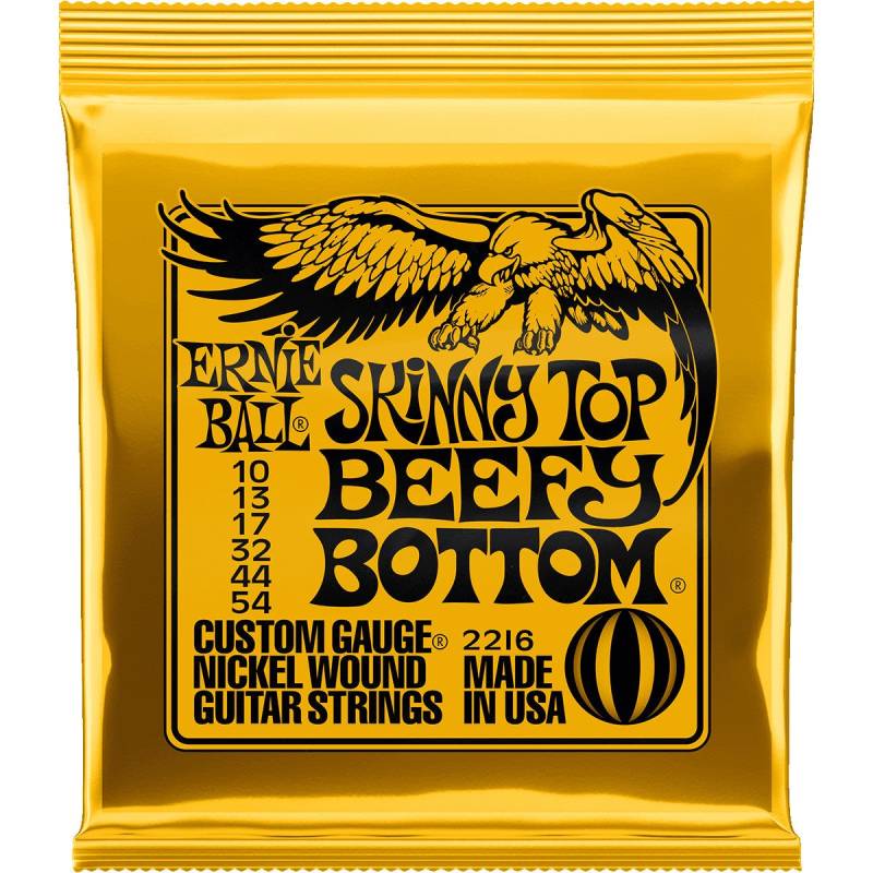 Ernie Ball 2216 Skinny Top Beefy Bottom Electric Guitar Strings von Ernie Ball