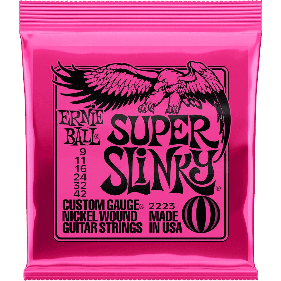 Ernie Ball 2223 Super Slinky 009 - 042 Saitensatz für E-Gitarre Ernie Ball 2223 Super Slinky 009 - 042 Saitensatz für E-Gitarre von Ernie Ball