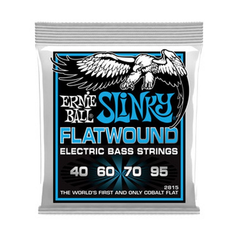 Ernie Ball 2815 Extra Slinky Flatwound Bass .040-.095 Saitensatz Ernie Ball 2815 Extra Slinky Flatwound Bass .040-.095 Saitensatz von Ernie Ball