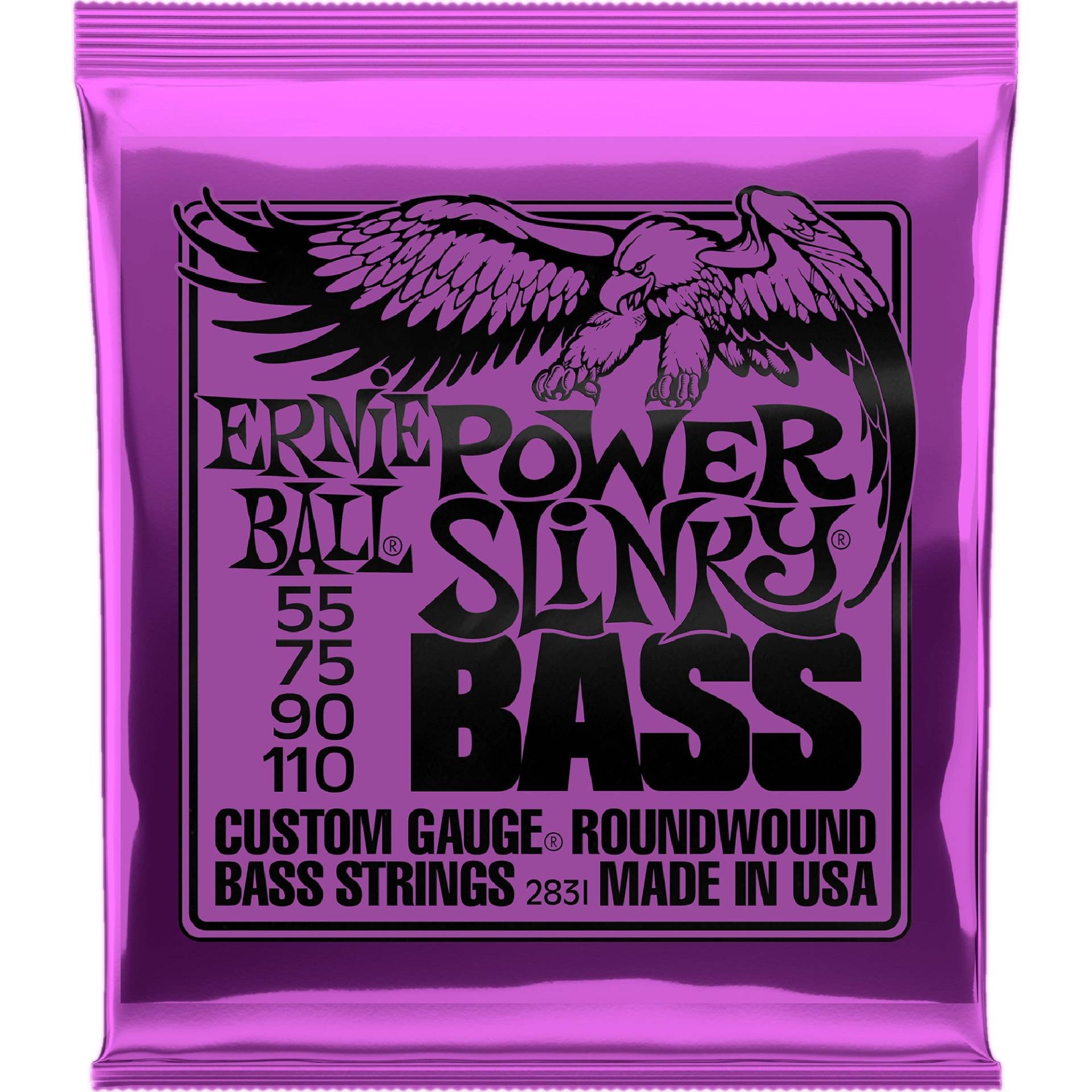 Ernie Ball 2831 Power Slinky Bass Strings (.55 - .110) von Ernie Ball