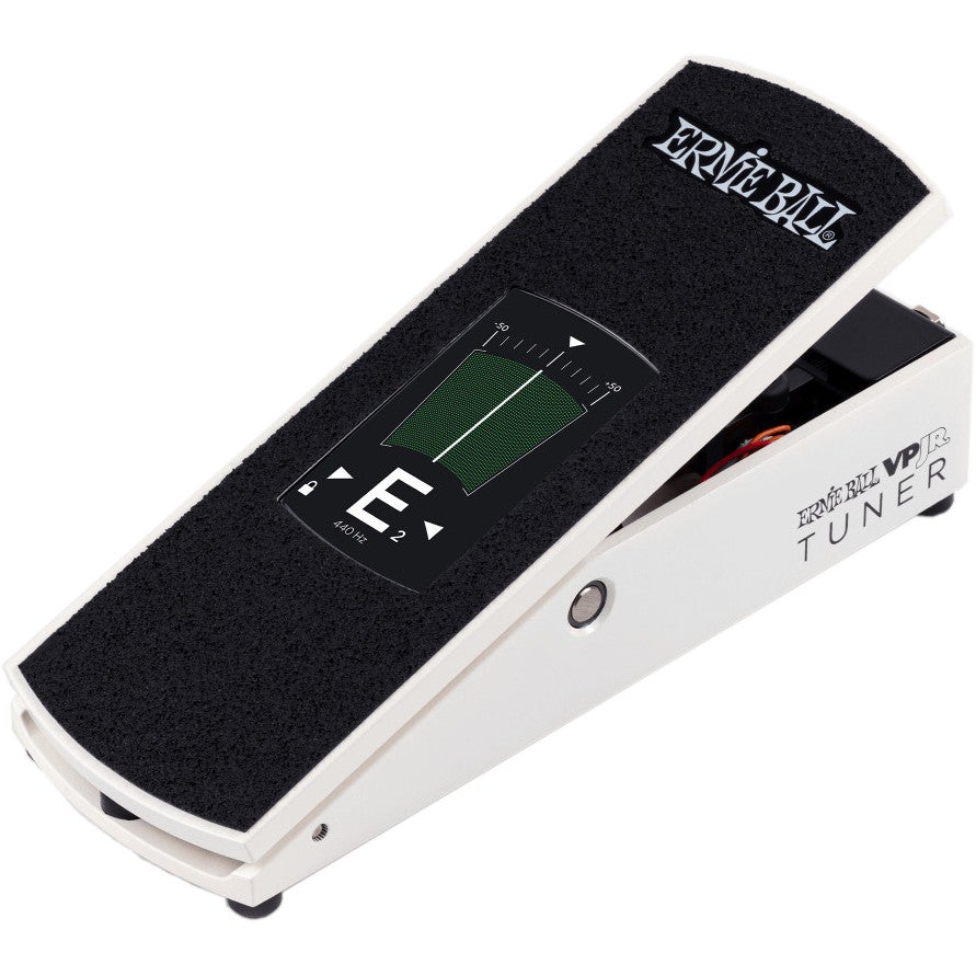 Ernie Ball 6200 VPJR Tuner Volume Pedal with Integrated Tuner (White) von Ernie Ball
