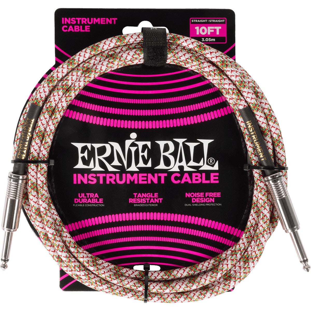 Ernie Ball 6426 Braided Emerald Argyle Jack Cable, 3m Ernie Ball 6426 Braided Emerald Argyle Jack Cable, 3m von Ernie Ball