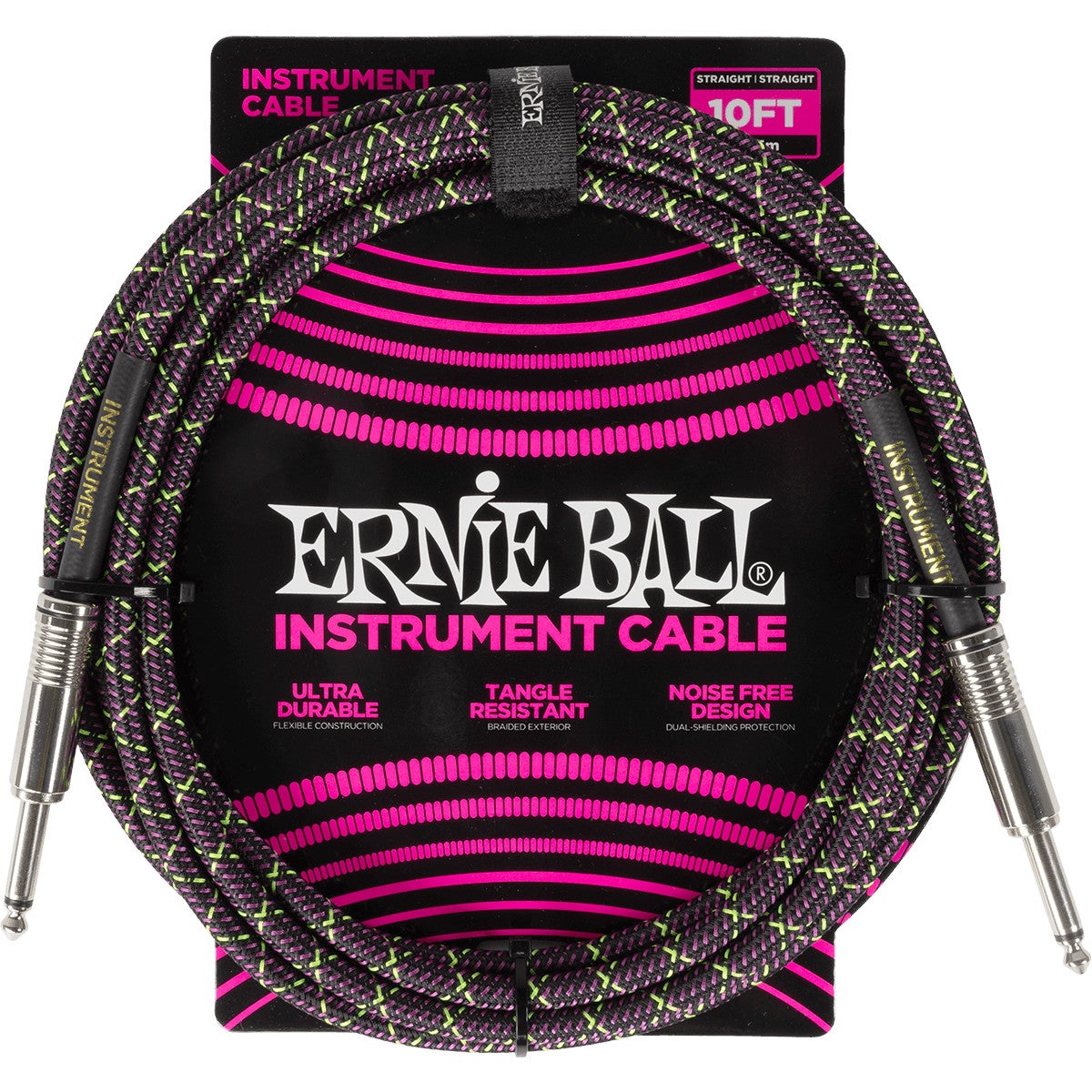 Ernie Ball 6427 Braided Purple Python Jack Cable, 3m Ernie Ball 6427 Braided Purple Python Jack Cable, 3m von Ernie Ball