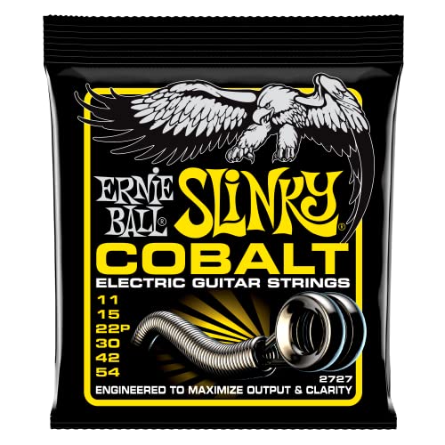 Ernie Ball Beefy Slinky Cobalt E-Gitarrensaiten, Stärke 11–54 von Ernie Ball