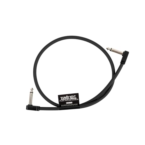Ernie Ball Flex Patch Kabel 61 cm - Schwarz - Einzel Ernie Ball Flex Patch Kabel 61 cm - Schwarz - Einzel von Ernie Ball