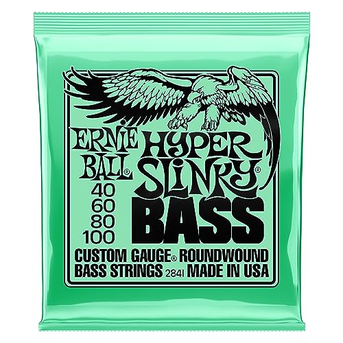 Ernie Ball Hyper Slinky Bass Nickel Wound E-Basssaiten - Stärke 40 - 100 Ernie Ball Hyper Slinky Bass Nickel Wound E-Basssaiten - Stärke 40 - 100 von Ernie Ball