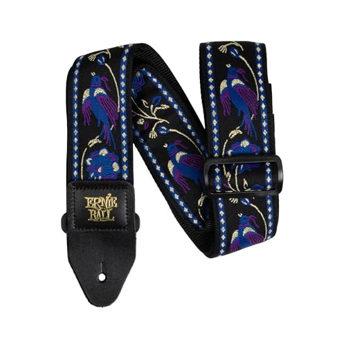 Ernie Ball Jacquard-Gitarrengurt - Purple Pleasant Pheasant von Ernie Ball