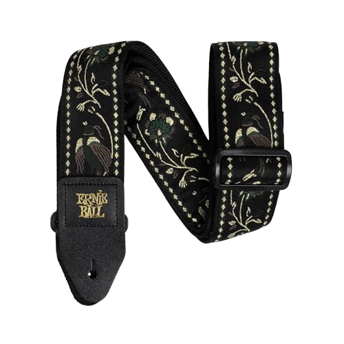 Ernie Ball Jacquard-Gitarrengurt - Black Pleasant Pheasant Ernie Ball Jacquard-Gitarrengurt - Black Pleasant Pheasant von Ernie Ball