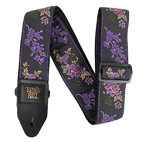 Ernie Ball Jacquard-Gitarrengurt - Lavender Blossom Ernie Ball Jacquard-Gitarrengurt - Lavender Blossom von Ernie Ball