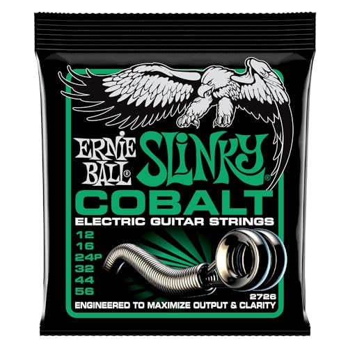 Ernie Ball Not Even Slinky Cobalt E-Gitarrensaiten, Stärke 12–56 von Ernie Ball