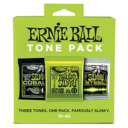 Ernie Ball P03331 Regular Slinky E-Gitarre Ton-Pack, Stärke 10-46 von Ernie Ball