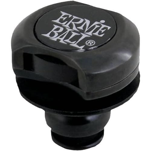 Ernie Ball Super Locks Gurtknopf, schwarz von Ernie Ball