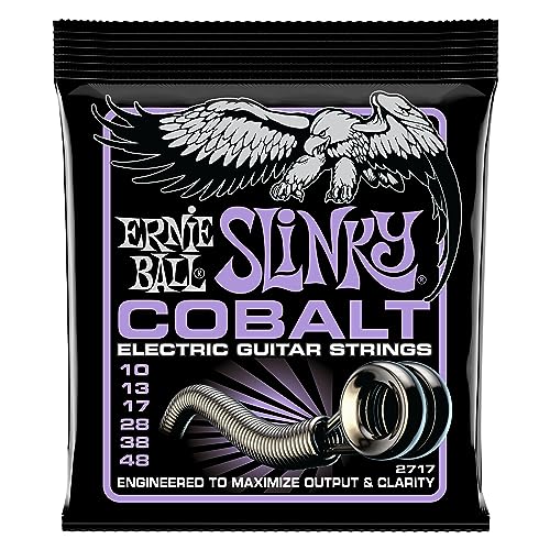 Ernie Ball Ultra Slinky Cobalt E-Gitarrensaiten, Stärke 10-48 von Ernie Ball