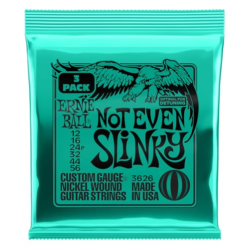 Not Even Slinky Nckl Wnd Elec Gtr Strings 3 Pk 12 56 von Ernie Ball