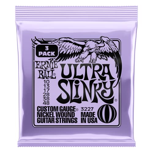 Ultra Slinky Nckl Wnd Elec Gtr Strings 3 Pk 10 48 von Ernie Ball