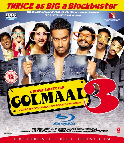 Golmaal 3 [Blu-ray] [UK Import] von Eros Entertainment