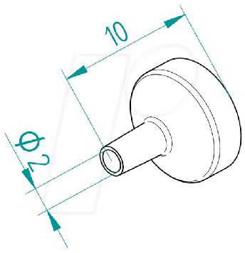 ERSA 0472AR - Heißluftdüse 0472AR, 2,0 mm, gerade von Ersa