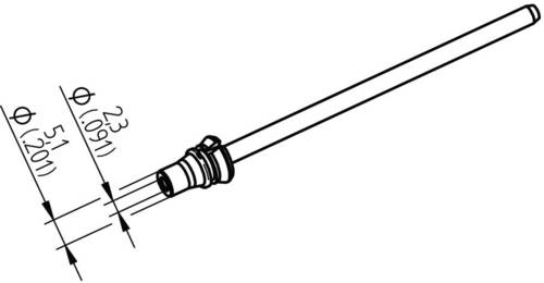 Ersa 0742ED2351H/SB Entlötspitze Konisch Spitzen-Länge 79.25mm Inhalt 1St. Ersa 0742ED2351H/SB Entlötspitze Konisch Spitzen-Länge 79.25mm Inhalt 1St. von Ersa
