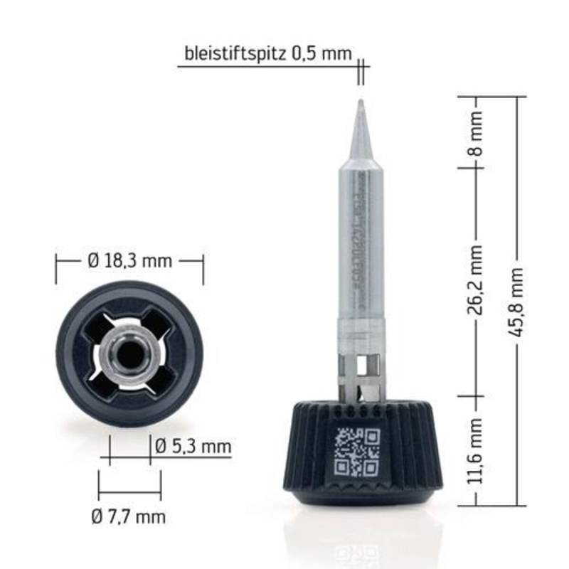 Ersa Lötspitze bleistiftspitz B.0,5mm 0142PDLF05/SB von Ersa