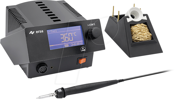 I-CON-1 C MK2 - Lötstation, ERSA i-CON 1  C MK2, 80 W, 1-Kanal, ESD von Ersa