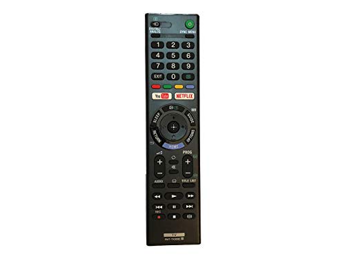 azurano Fernbedienung für SONY RMT-TX300E, 1-493-314-11, kompatibel mit SONY Bravia LED Smart TV - Direkttasten für Youtube & Netflix von Ersatz Fernbedienung