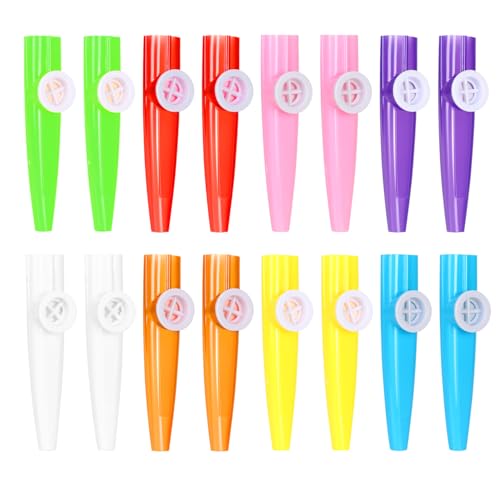 Kazoo Kazoos Multipack Kunststoff Cazoo Musikinstrumente Farbiges Kazoo für Gitarre, Violine, Klavier, Begleitung Kazoo Kazoos Multipack Kunststoff Cazoo Musikinstrumente Farbiges Kazoo für Gitarre, Violine, Klavier, Begleitung von Eruinfang