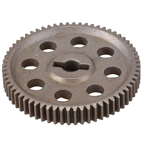 Ervic 2 StüCke (21 T + 64 T) 11184 & 11181 Differential Metall Haupt Zahnrad 64 T Motor Zahnrad 21 T von Ervic
