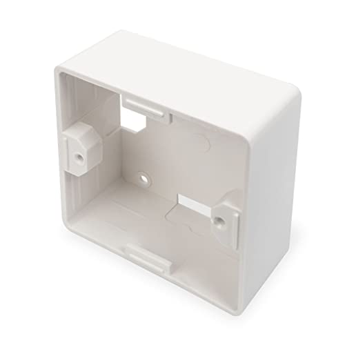 Aufputzrahmen 80x80mm reinweiss von Erwin Weiß GmbH