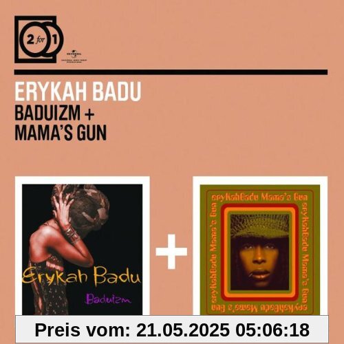 2 For 1: Baduizm / Mama's Gun (Digipack ohne Booklet) von Erykah Badu