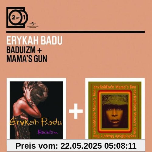 2 For 1: Baduizm / Mama's Gun (Digipack ohne Booklet) von Erykah Badu