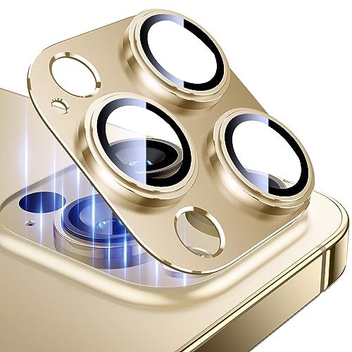 Esanik (2 Stück Kameraschutz für iPhone 14 Pro/iPhone 14 Pro Max Kamera Schutz, Panzer Schutz Glas Aluminiumlegierung Linsenschutz Camera Screen Protector Esanik (2 Stück Kameraschutz für iPhone 14 Pro/iPhone 14 Pro Max Kamera Schutz, Panzer Schutz Glas Aluminiumlegierung Linsenschutz Camera Screen Protector von Esanik