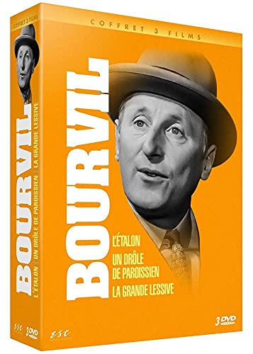 Coffret bourvil / mocky 3 films : l'étalon ; un drôle de paroissien ; la grande lessive [FR Import] von Esc Editions
