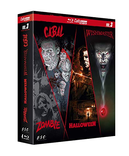 Cult'horror n° 3 : zombie + halloween + wishmaster + cabal [Blu-ray] [FR Import] von Esc Editions
