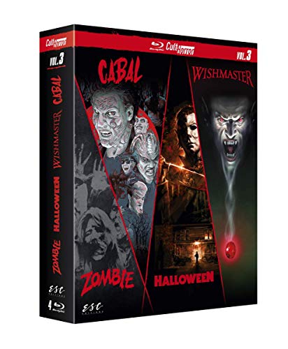 Cult'horror n° 3 : zombie + halloween + wishmaster + cabal [Blu-ray] [FR Import] von ESC EDITIONS