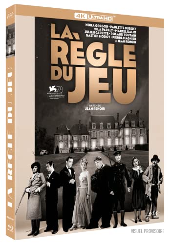La règle du jeu 4k ultra hd [Blu-ray] [FR Import] von Esc Editions