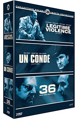 Polars - coffret 3 films : légitime violence + un condé + 36 quai des orfèvres [FR Import] von Esc Editions