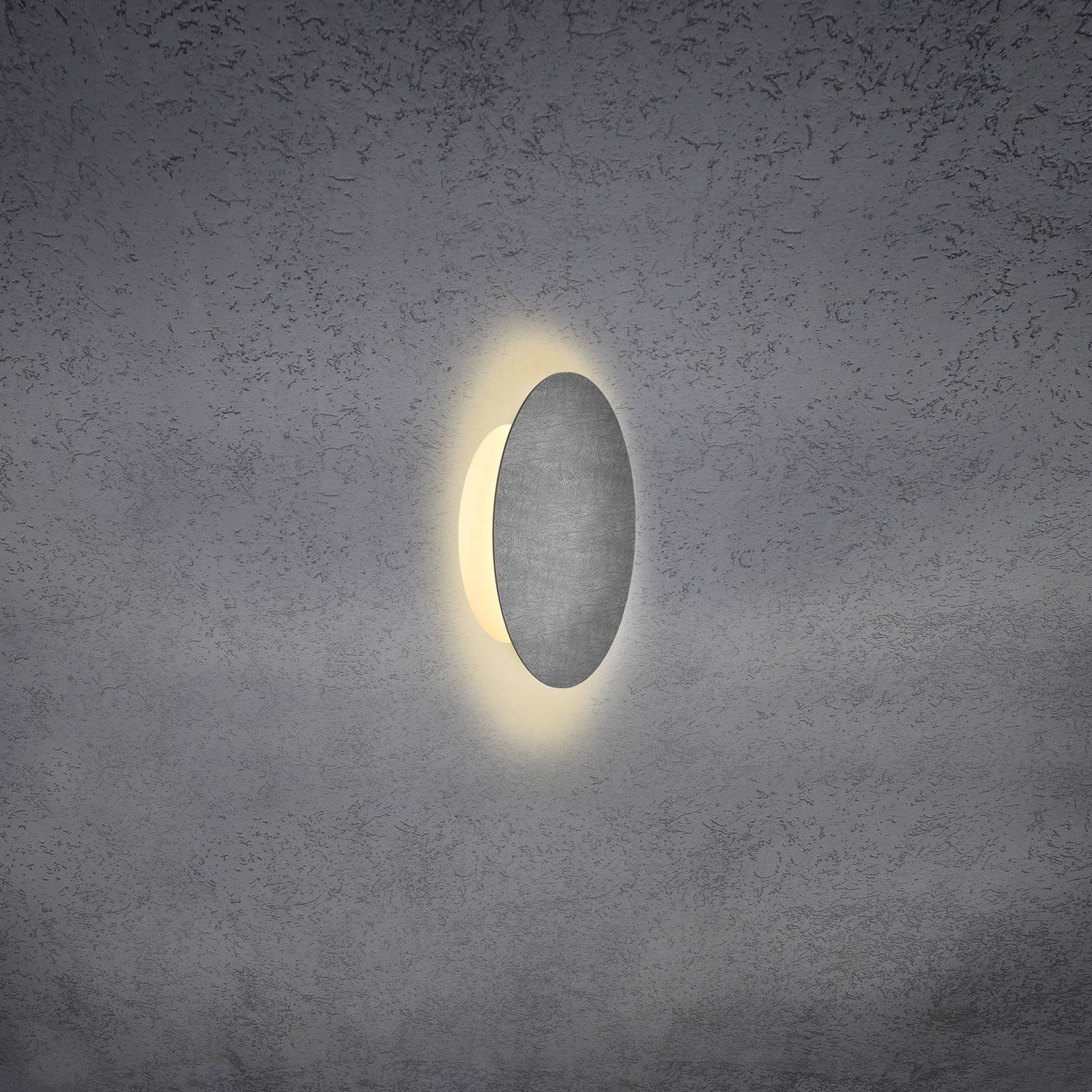 Escale Blade LED-Wandleuchte, Betonoptik, Ø 18 cm Escale Blade LED-Wandleuchte, Betonoptik, Ø 18 cm von Escale